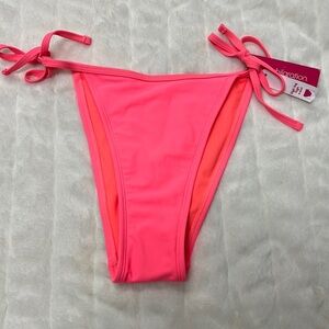 High Leg High Waisted String Bikini Bottom